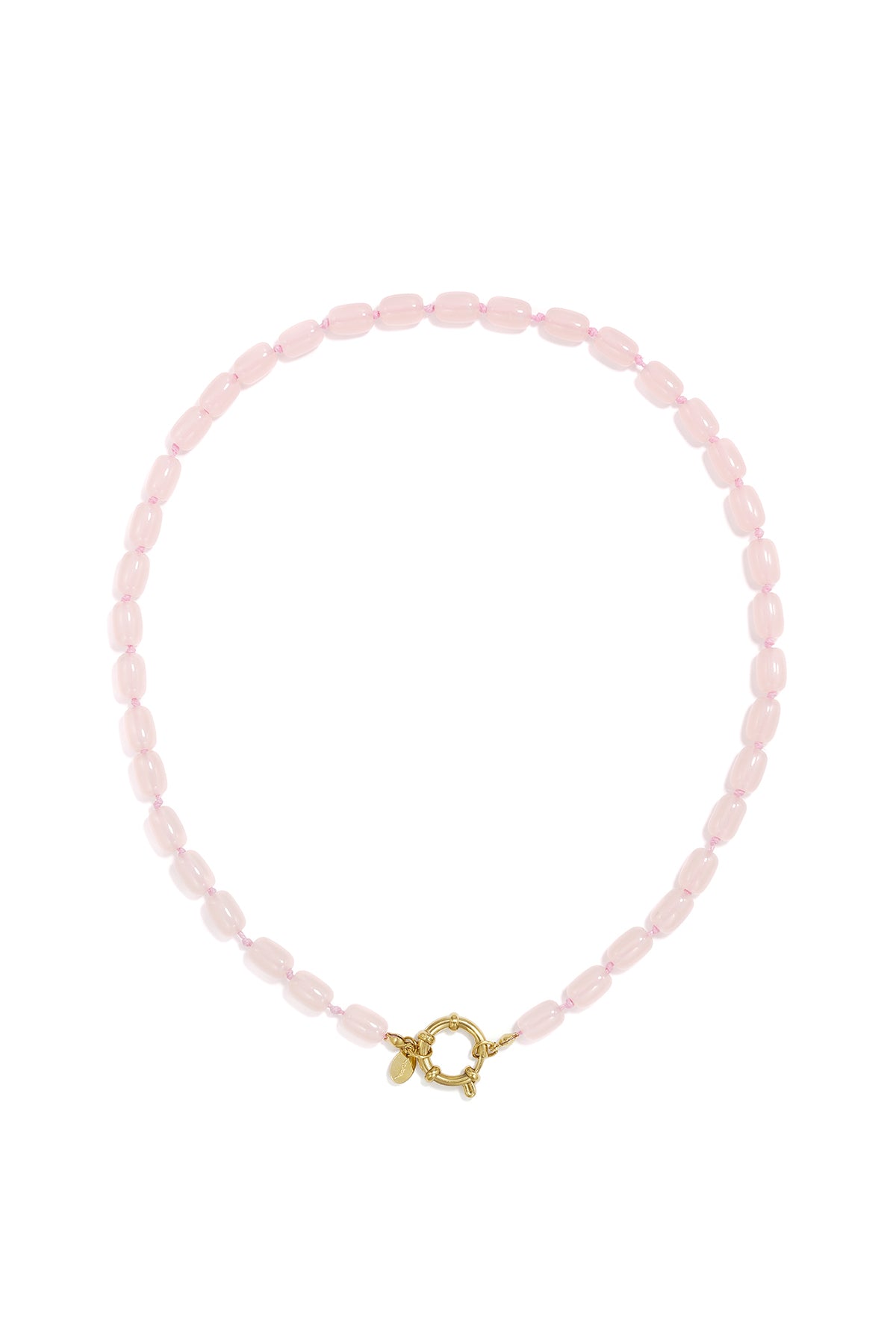 Stainless Steel Beaded Necklaces Solid Color Simple Daily Simple Series Women's jewelry