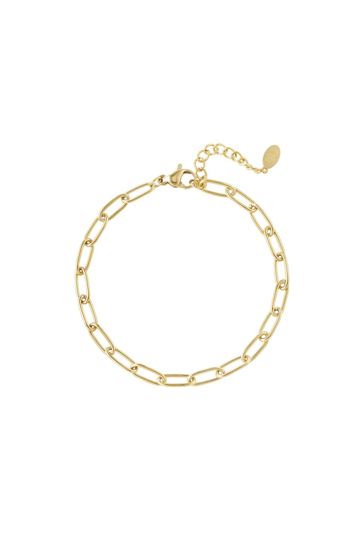Schakelarmband basic Stainless Steel