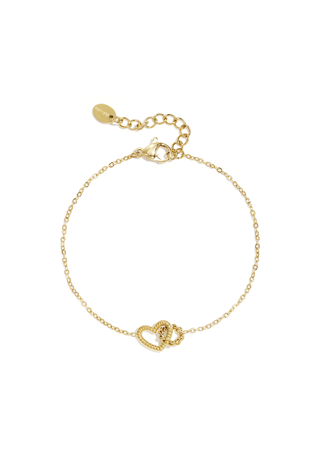 Bedelarmbanden van roestvrij staal, cirkelvormig, eenvoudige dagelijkse serie, damessieraden