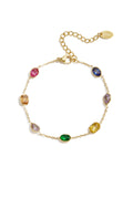 Stainless Steel Charm Bracelets Geometric Shape Simple Daily Simple Series Women's jewelry