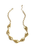 Statement ketting met grote schelpen