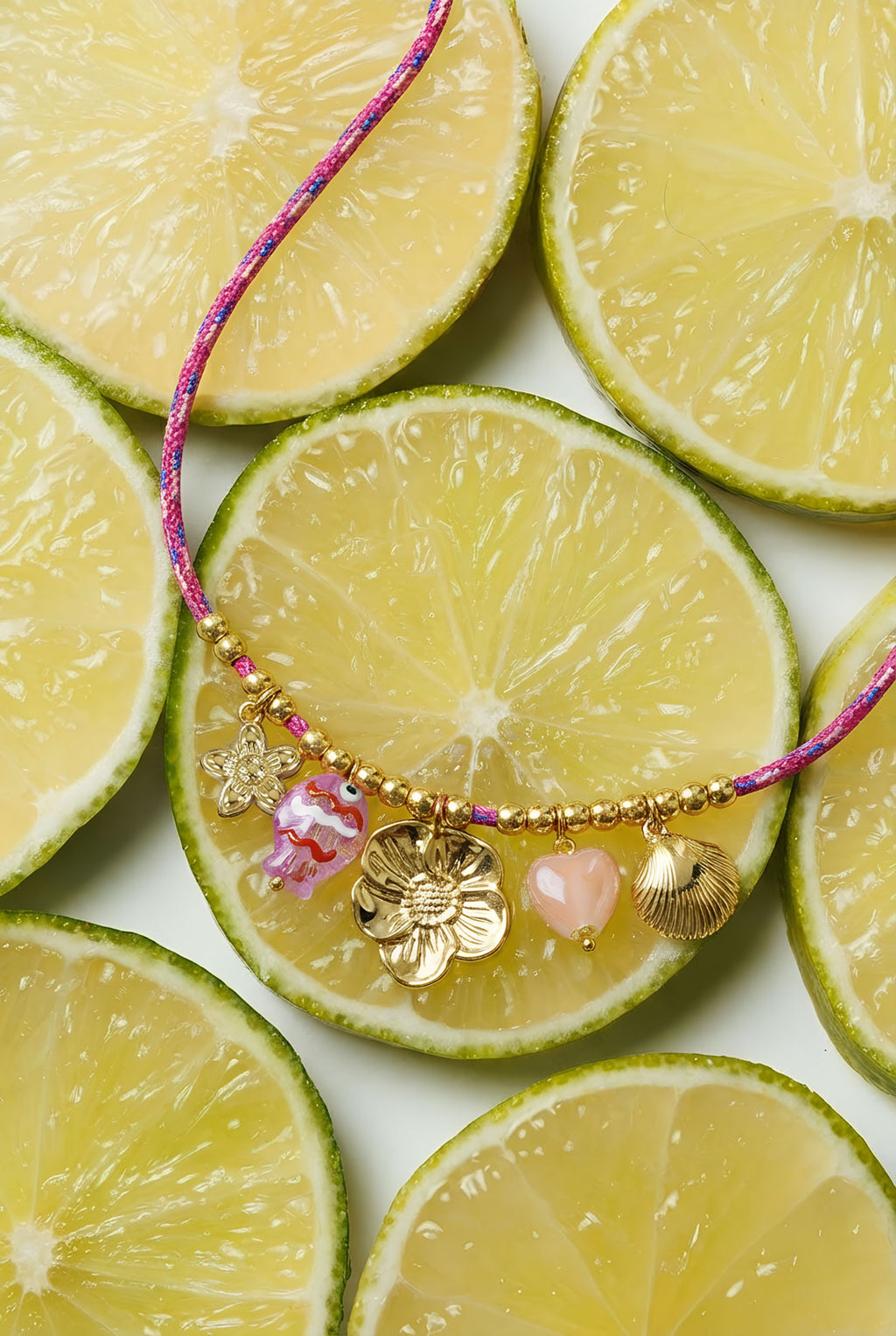 Touwhanger kettingen met vismotief, casual, alledaagse, eenvoudige serie dames sieraden