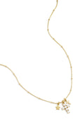 Ketting met kruis en ster charms