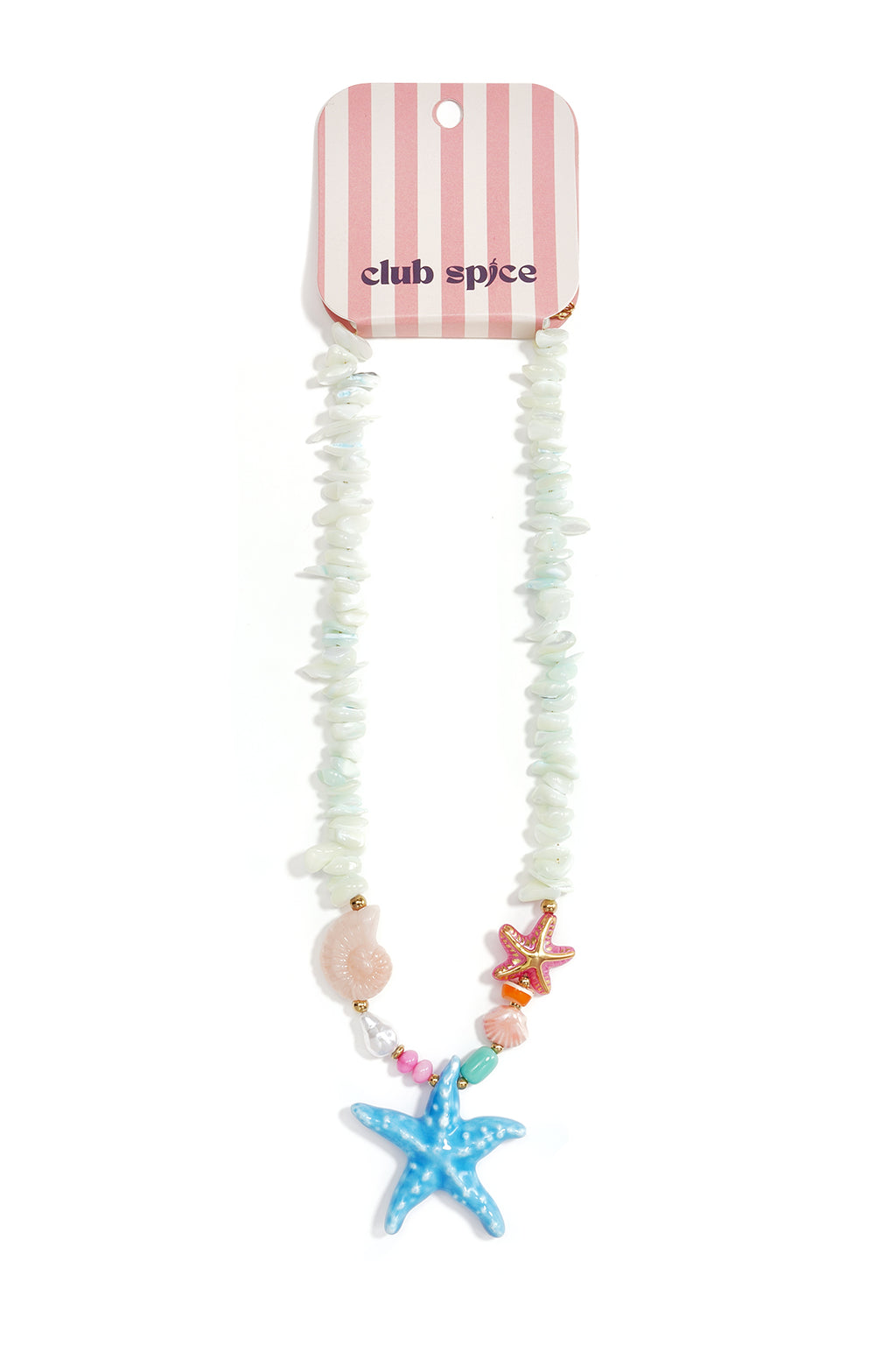 Glass Beaded Necklaces Starfish Vacation Holiday/Beach Romantic Series Women's jewelry
