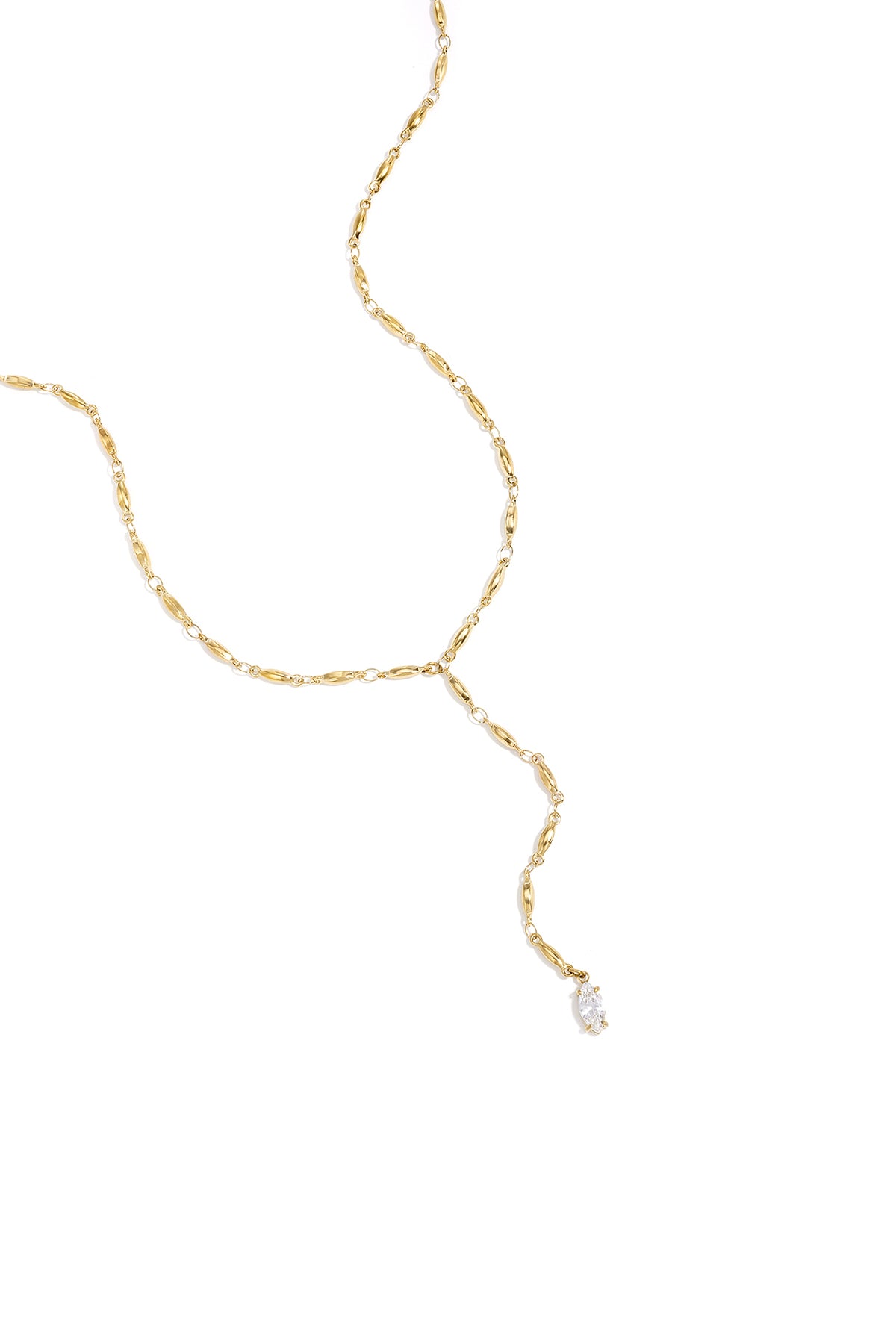 Ketting met hangende Rhinestone