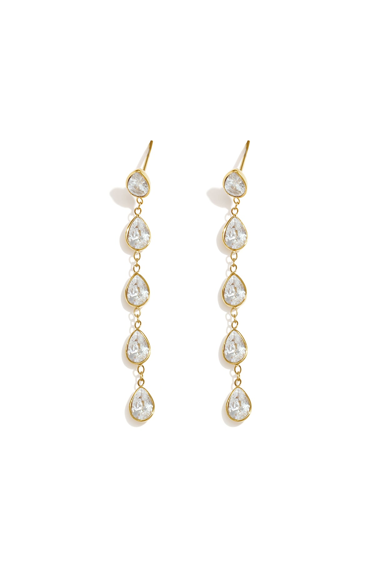 Stainless Steel Dangle Earrings Droplet Elegant Gathering/Party Luxurious Series Women's jewelry