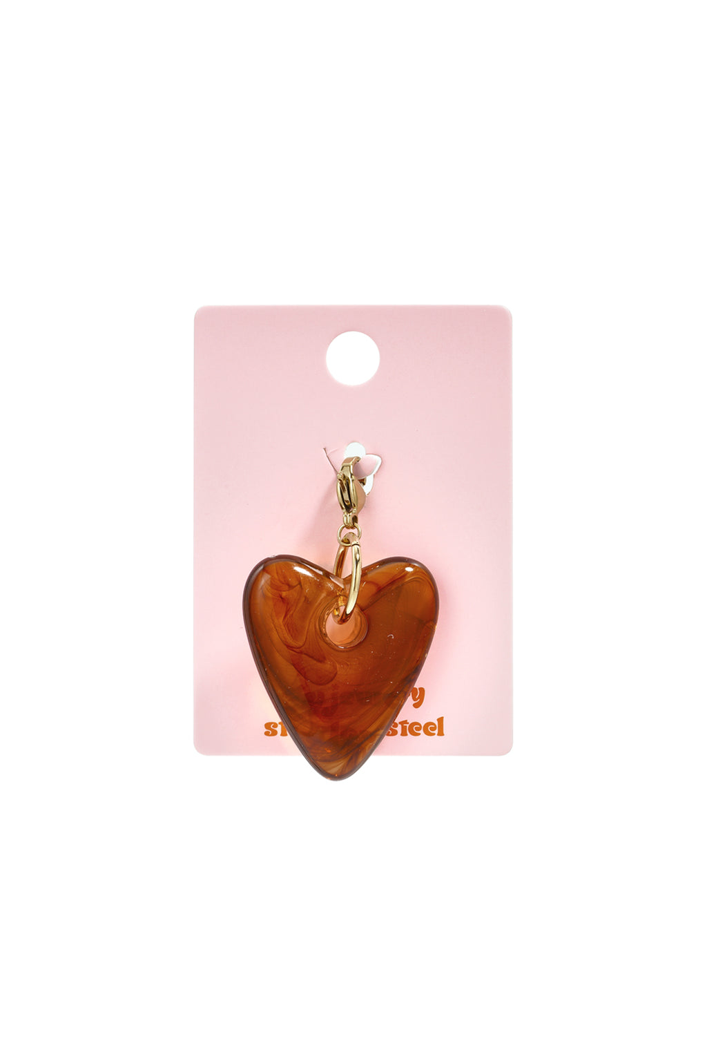Resin Jewelry Findings Heart Simple Daily Simple Series Women's jewelry