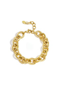 Gecombineerde shakel armband