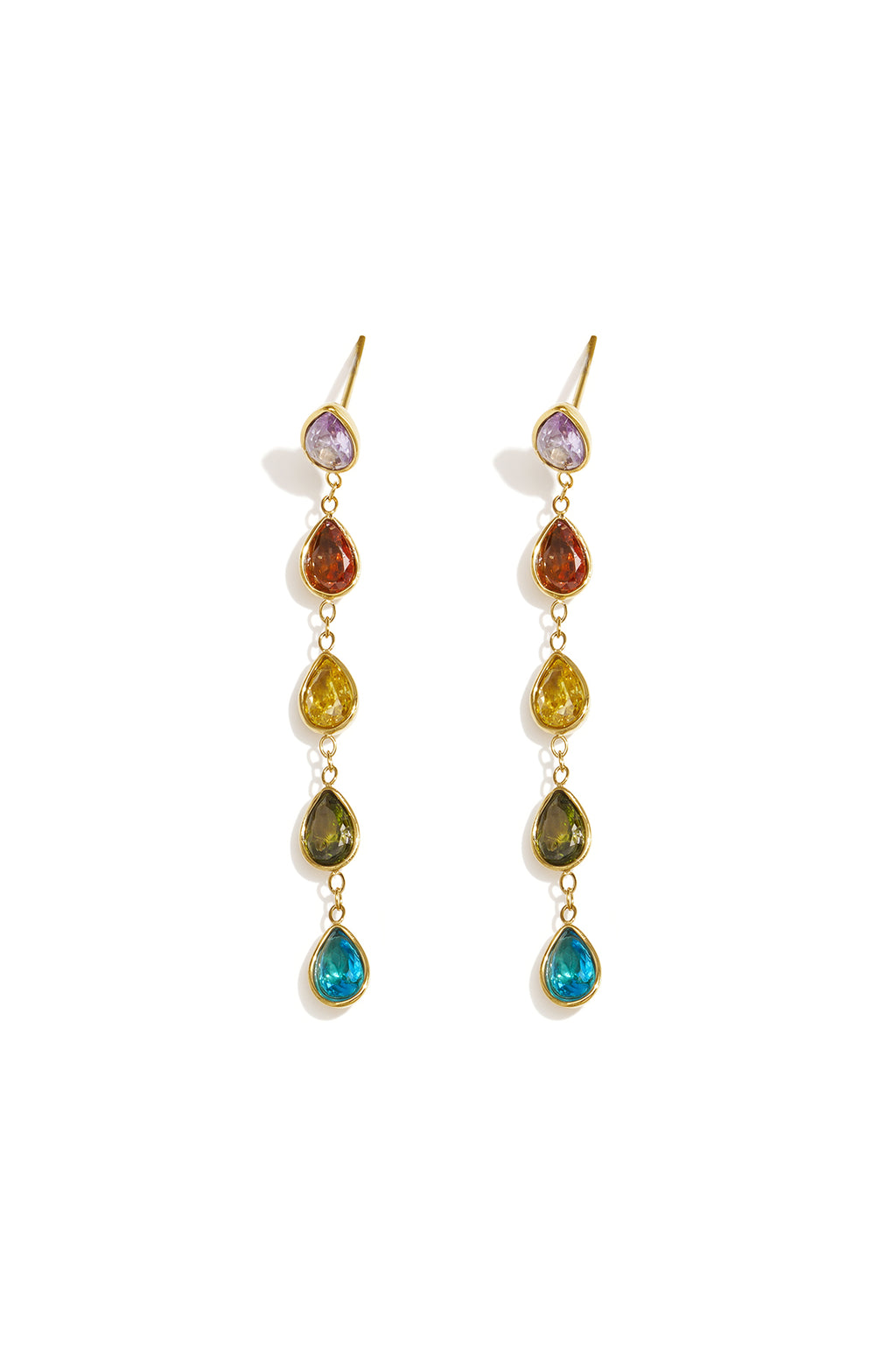 Stainless Steel Dangle Earrings Droplet Elegant Gathering/Party Luxurious Series Women's jewelry
