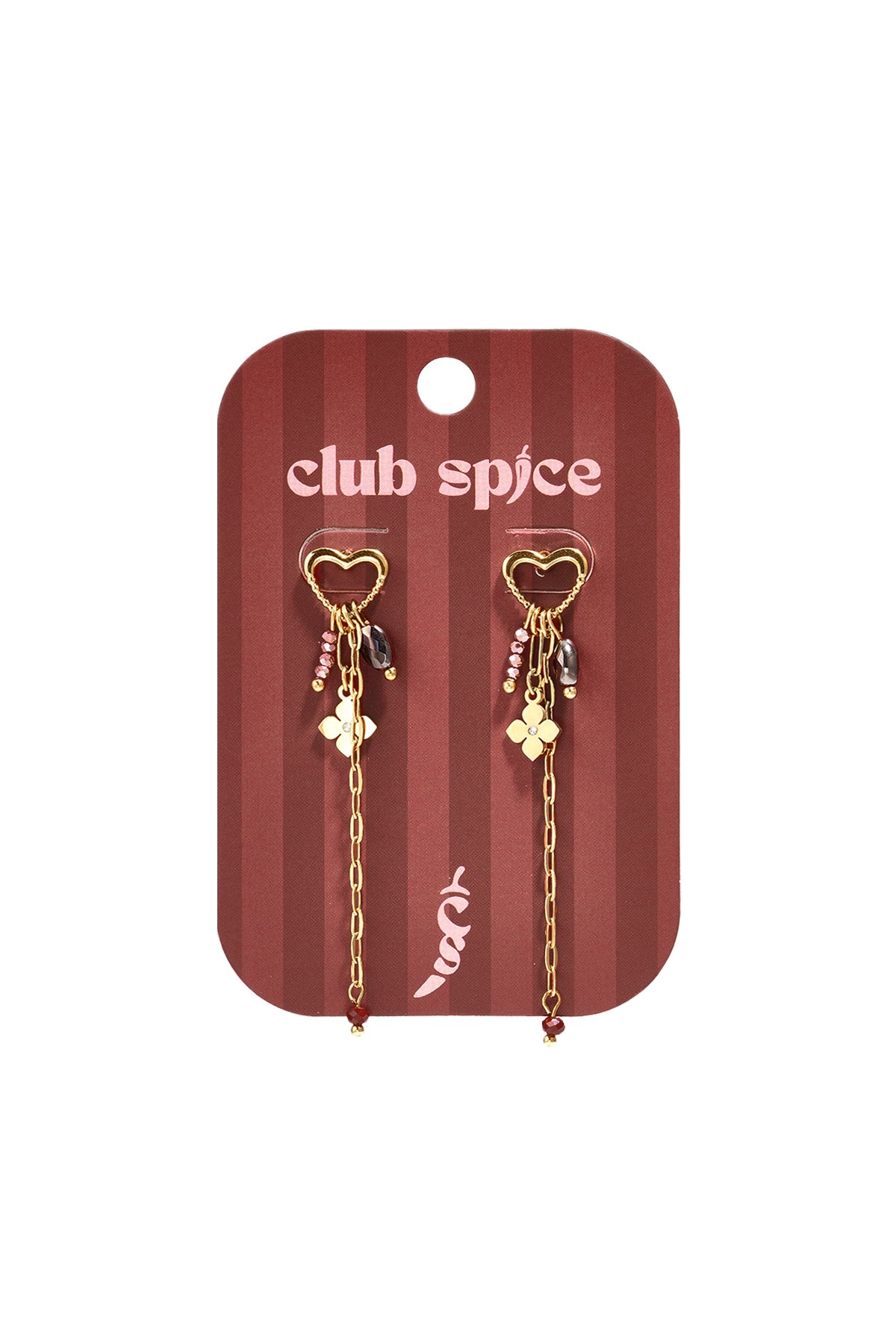Stainless Steel Dangle Earrings Chain Simple Daily Simple Series Women's jewelry