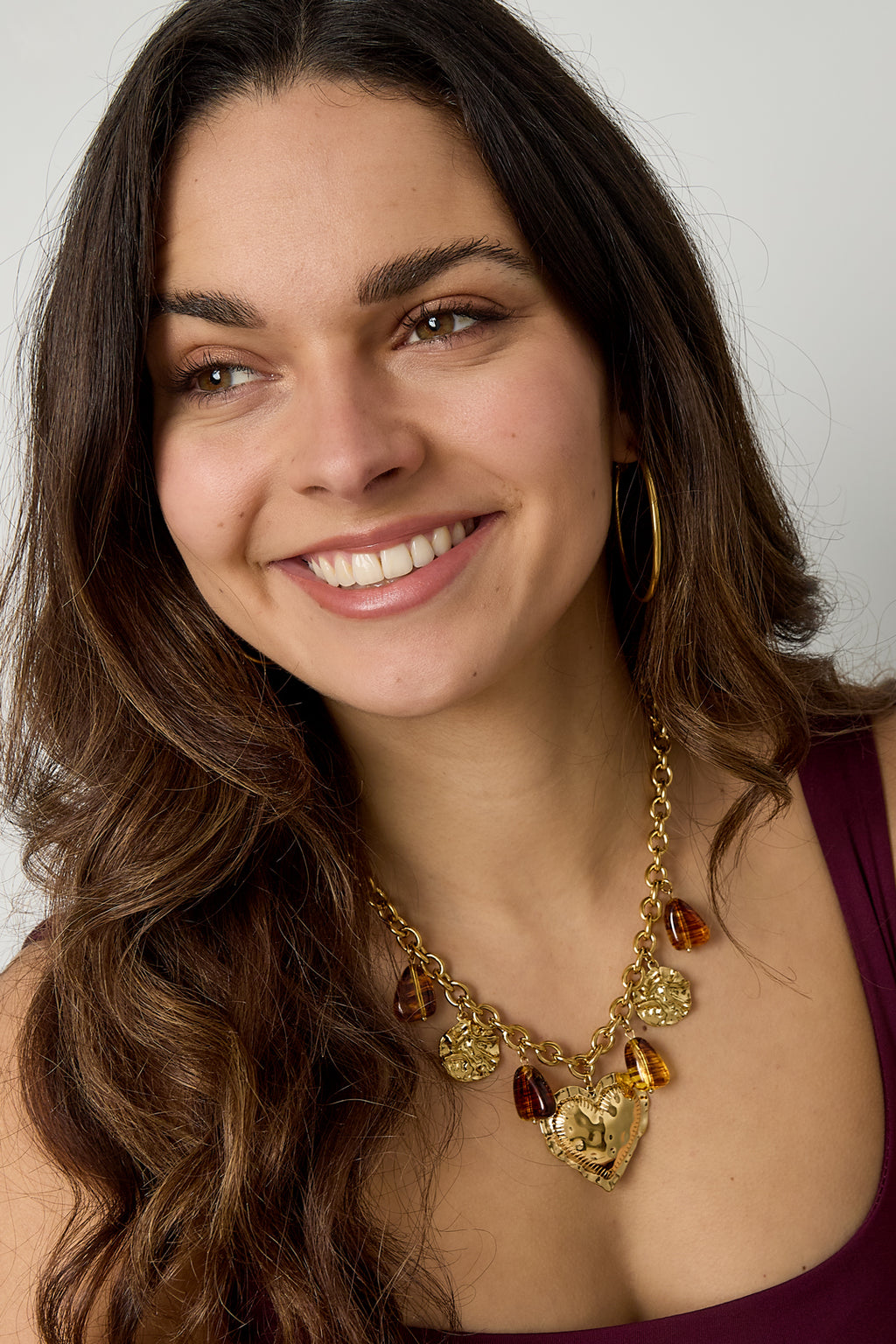 Acryl hanger kettingen Hart Casual Dagelijks Eenvoudig Serie Dames sieraden