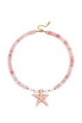 Glass Beaded Necklaces Starfish Vacation Holiday/Beach Romantic Series Women's jewelry